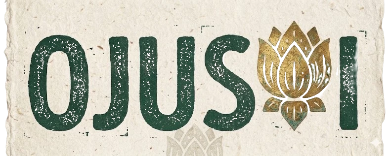Ojusvi logo — a lotus roundel